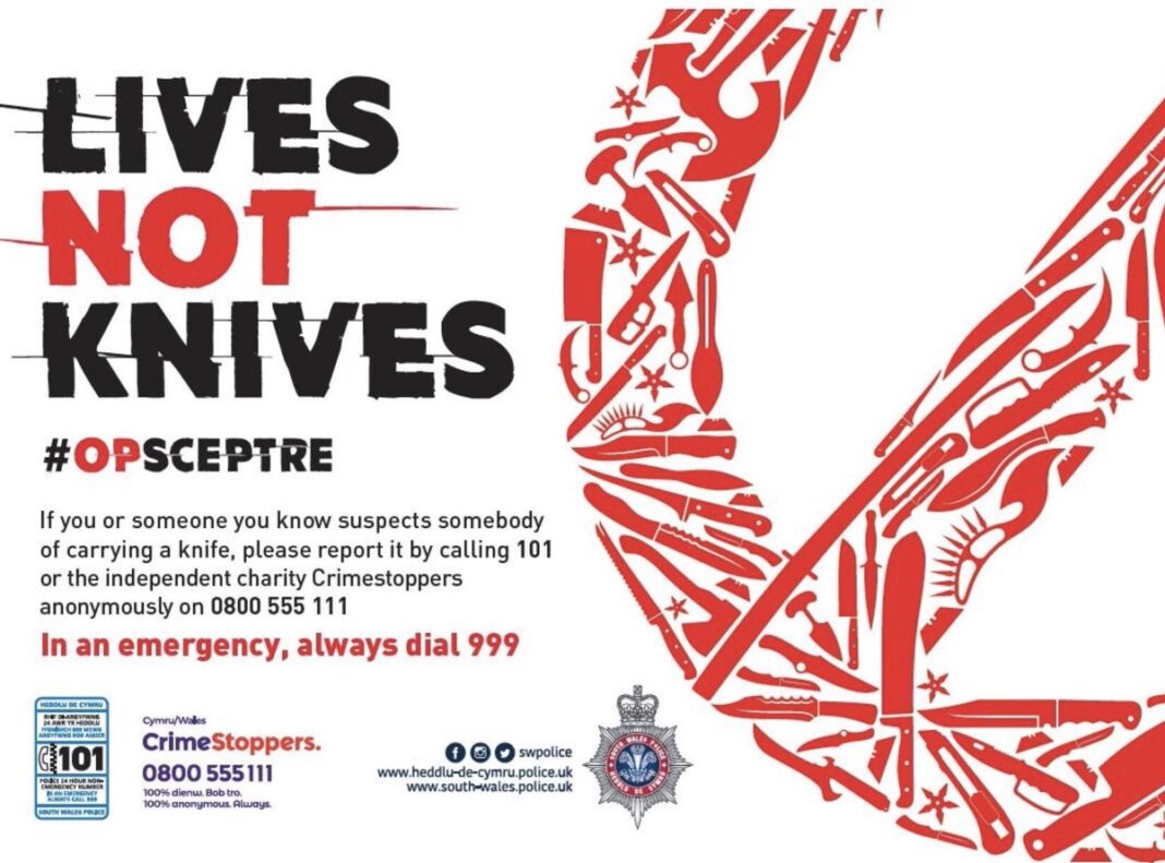 Welsh Knife Crime – Police Operation Sceptre