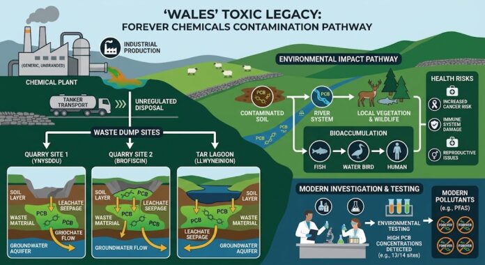 wales toxic ground